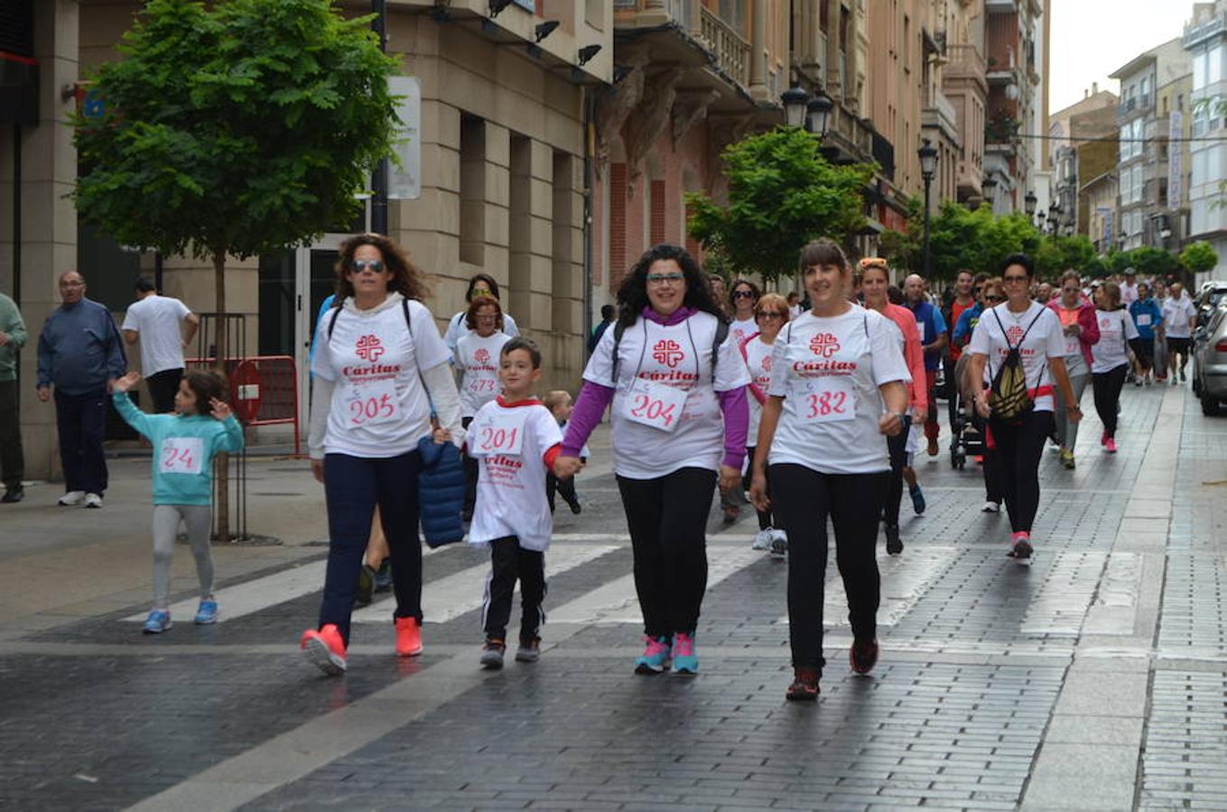 Marcha de Cáritas en Calahorra (I)