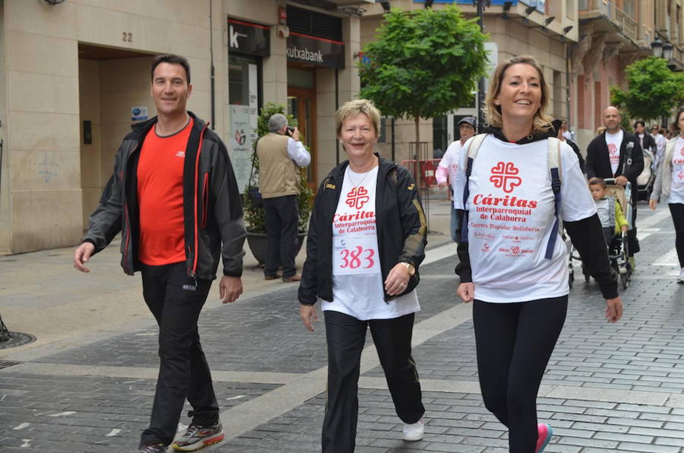 Marcha de Cáritas en Calahorra (I)
