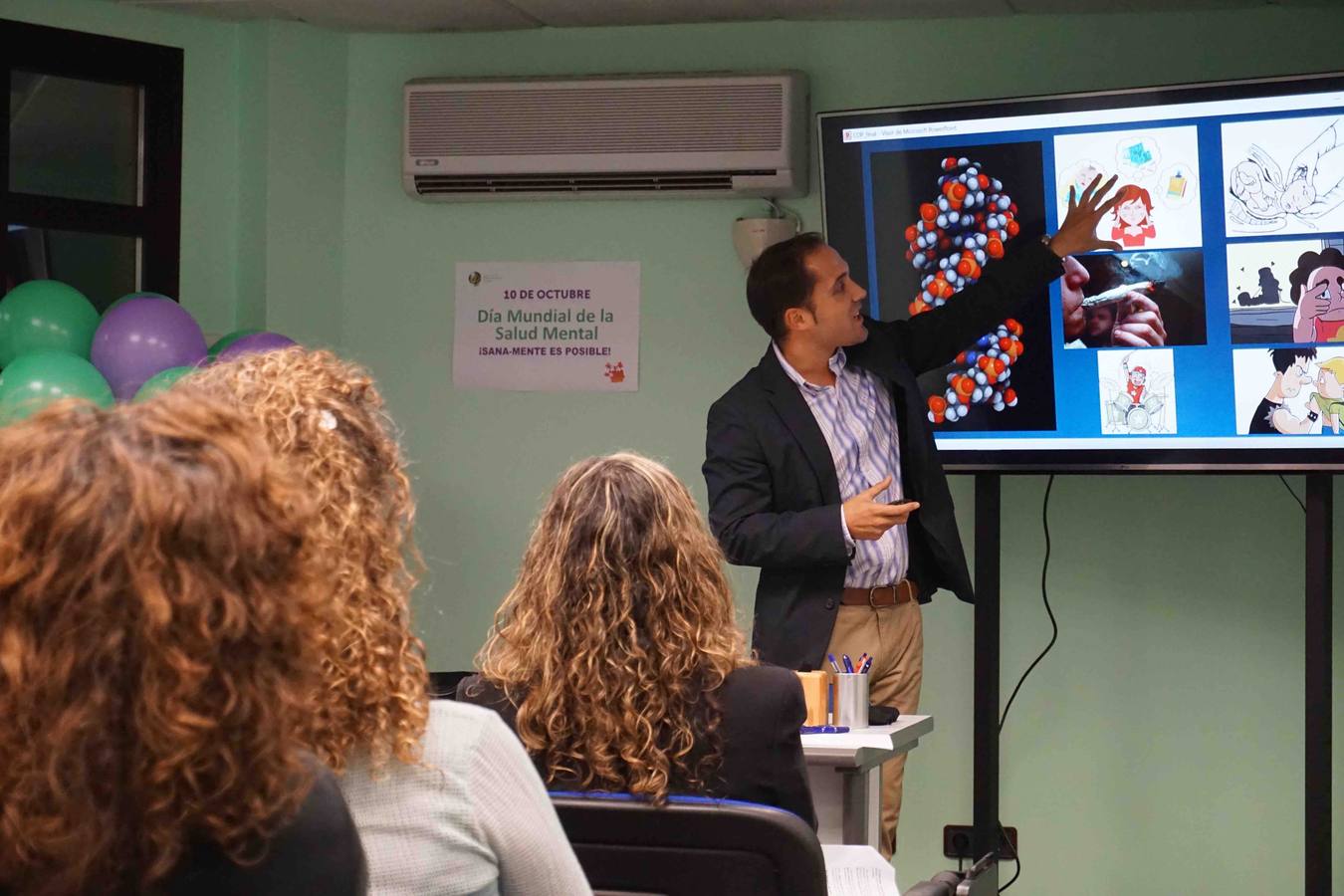 El colegio Oficial de Psicólogos celebra el Día Mundial de la Salud Mental