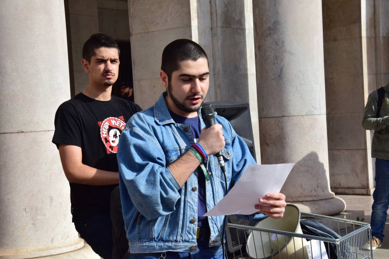 Manifestación de estudiantes en Logroño contra las reválidas y la LOMCE