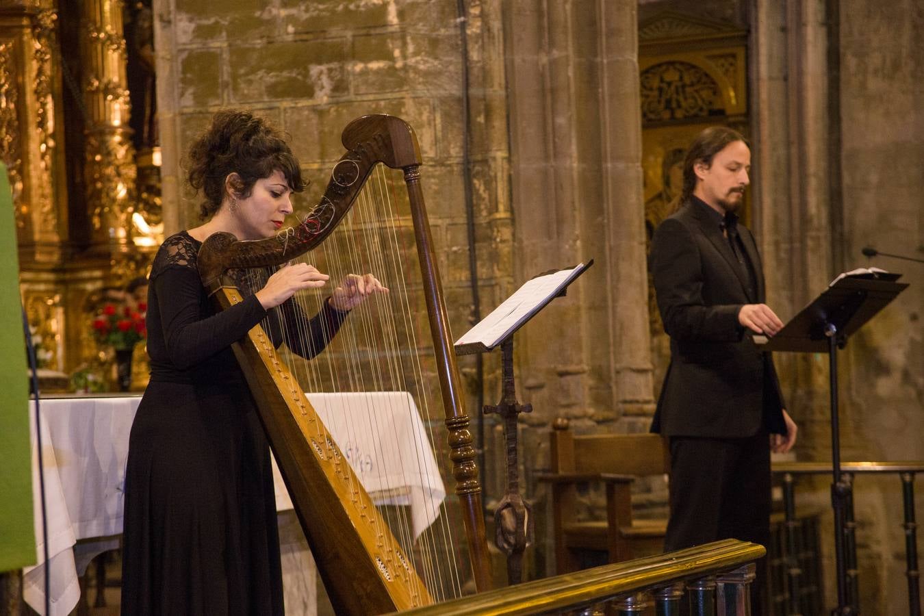 El siglo de Oro Español y de las Américas del siglo XVII en la voz del contratenor José Hernández y el arpa española de Sara Águeda