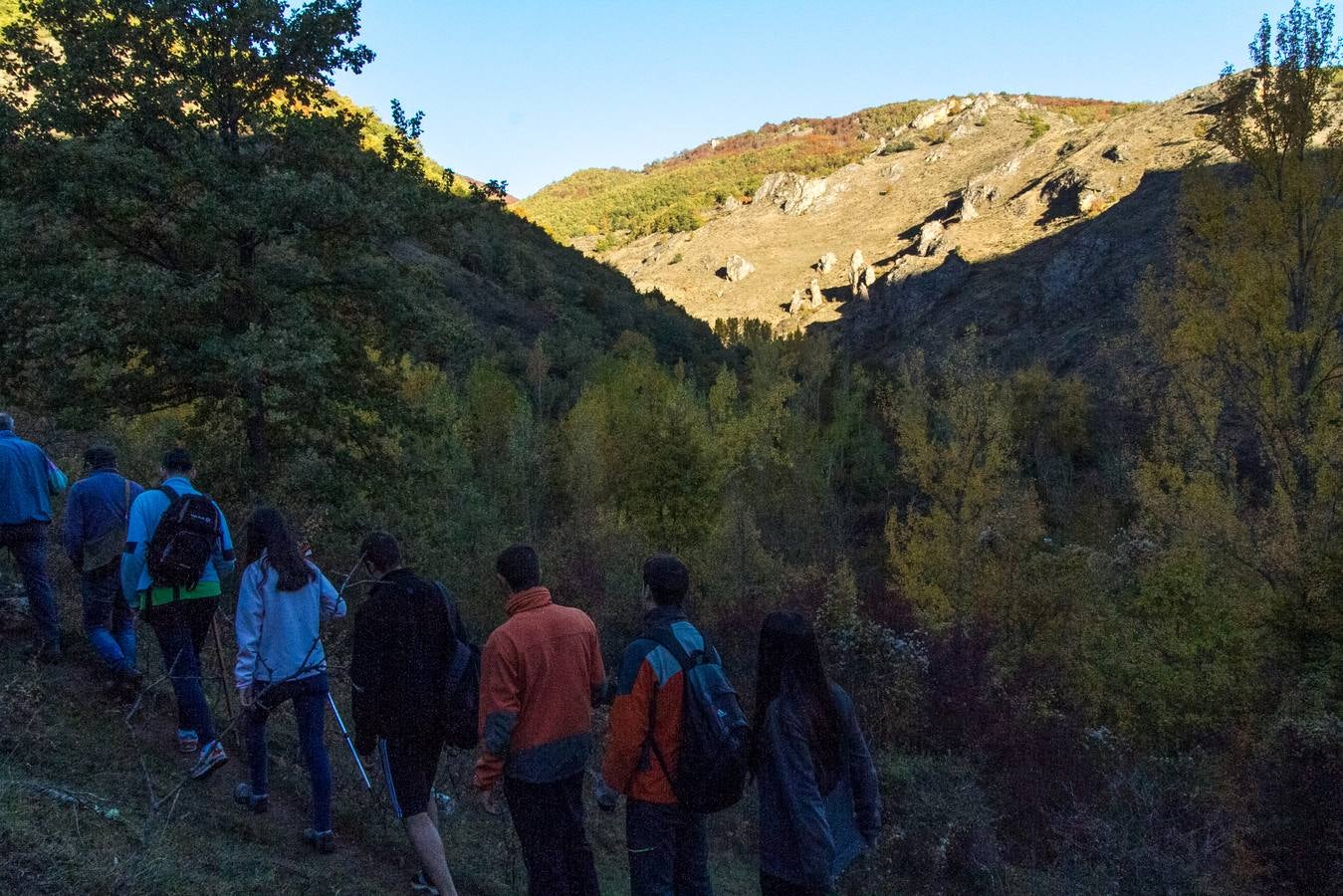 El otoño cambia el paisaje riojano