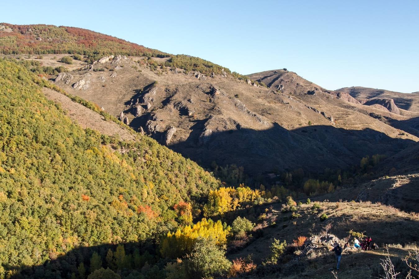 El otoño cambia el paisaje riojano