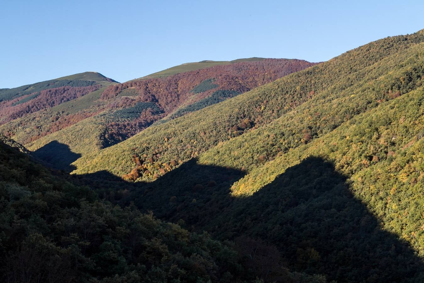 El otoño cambia el paisaje riojano