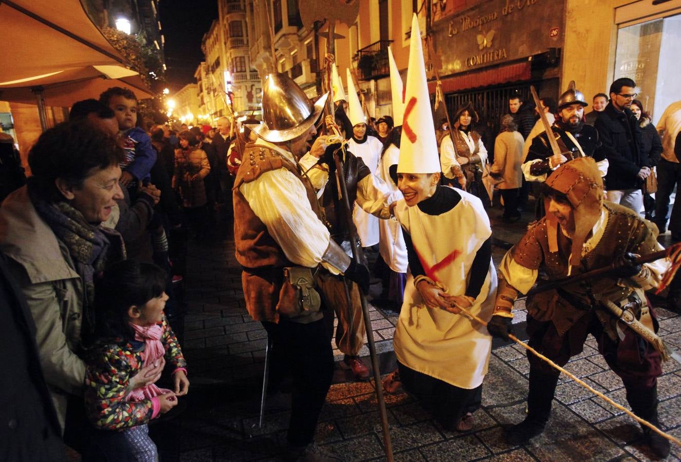 Logroño recuerda a las brujas de Zugarramurdi