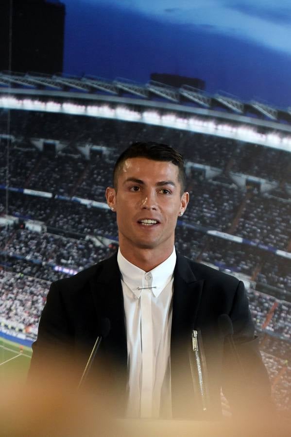 La renovación de Cristiano, en imágenes