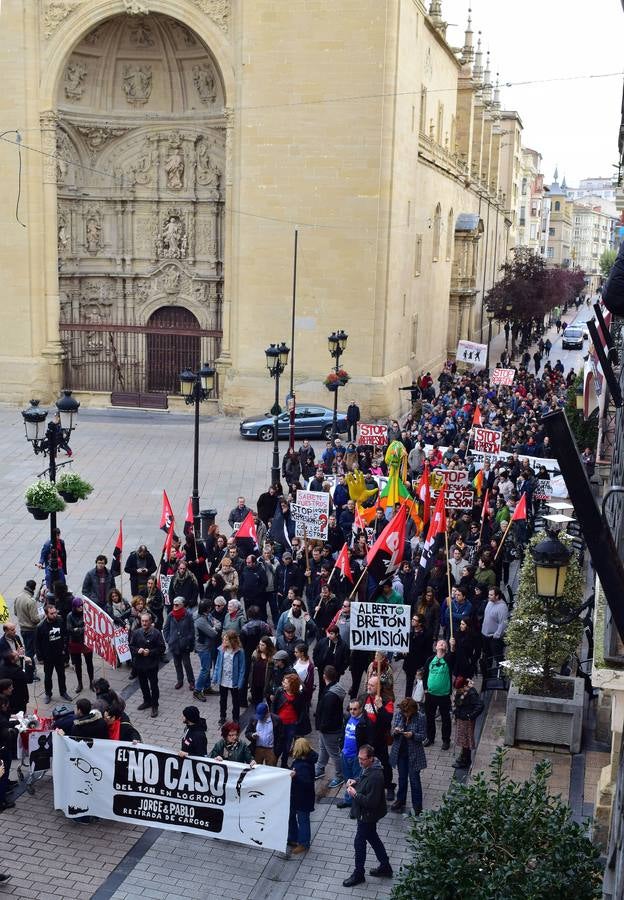 Unas 300 personas se manifiestan por el fin del proceso de los detenidos en el 14N