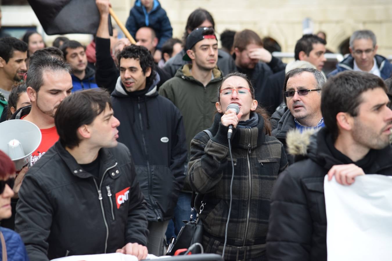 Unas 300 personas se manifiestan por el fin del proceso de los detenidos en el 14N