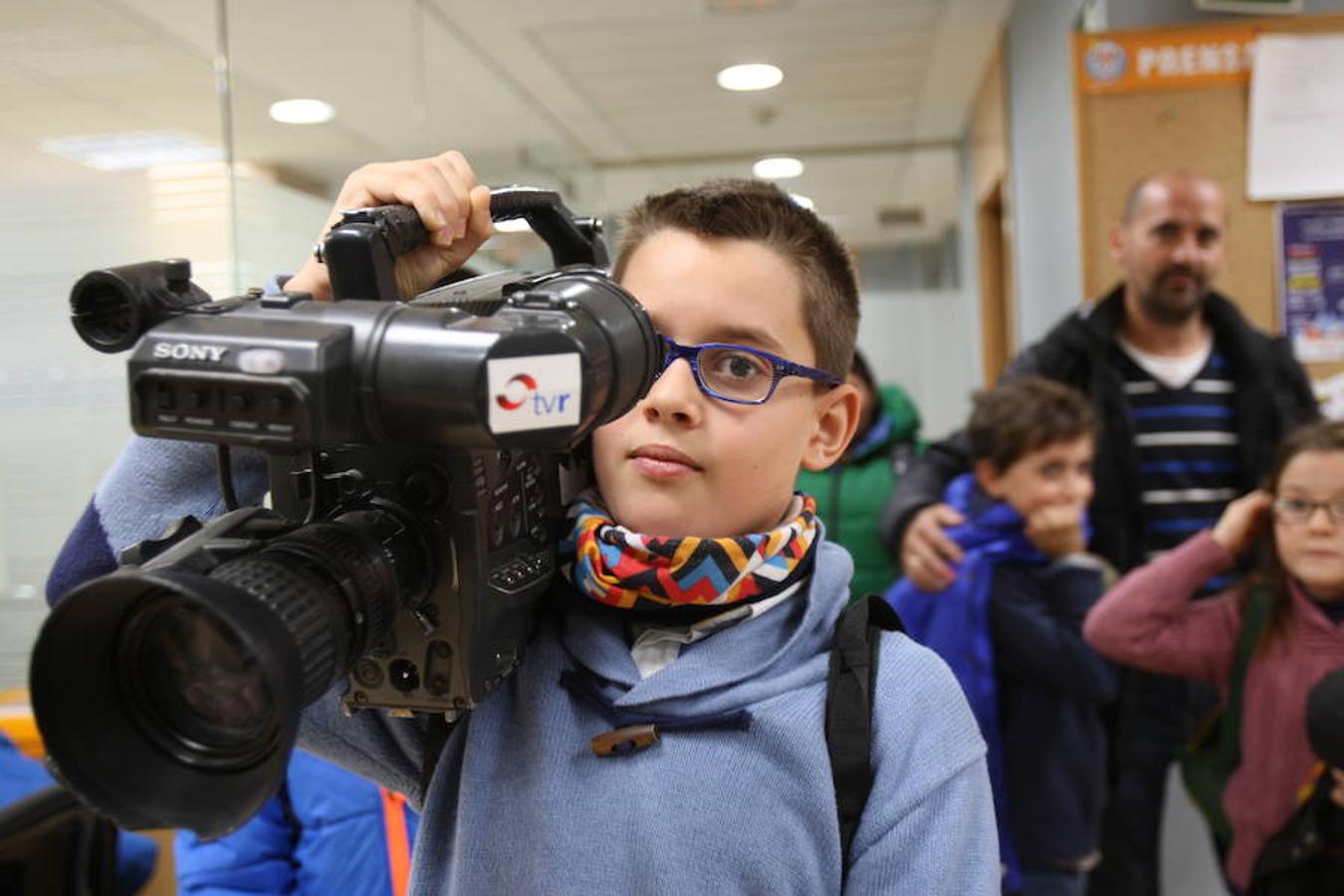 Visita de los alumnos del CRA Moncalvillo de Viguera