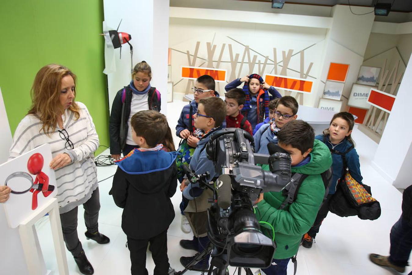 Visita de los alumnos del CRA Moncalvillo de Viguera