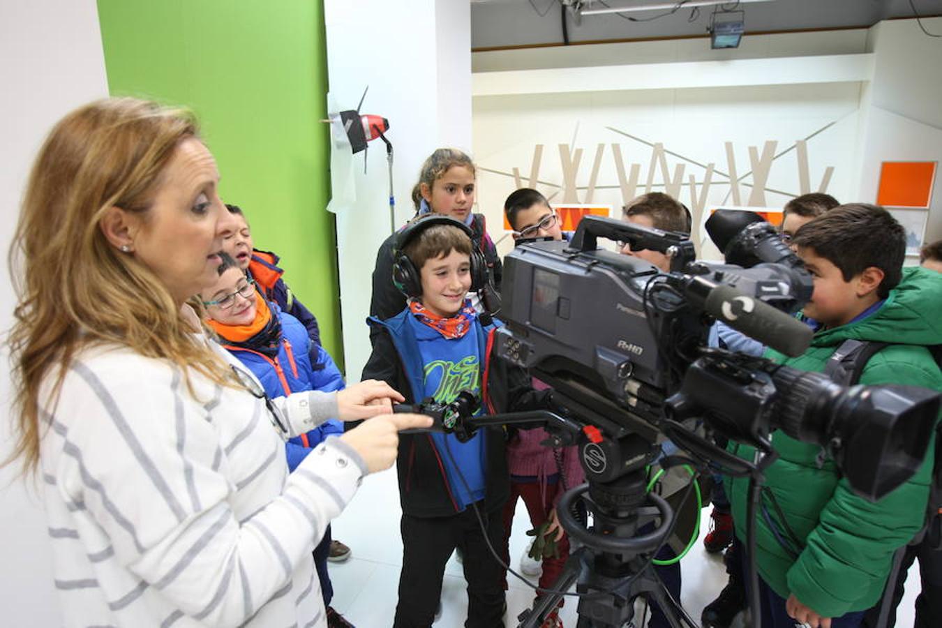 Visita de los alumnos del CRA Moncalvillo de Viguera