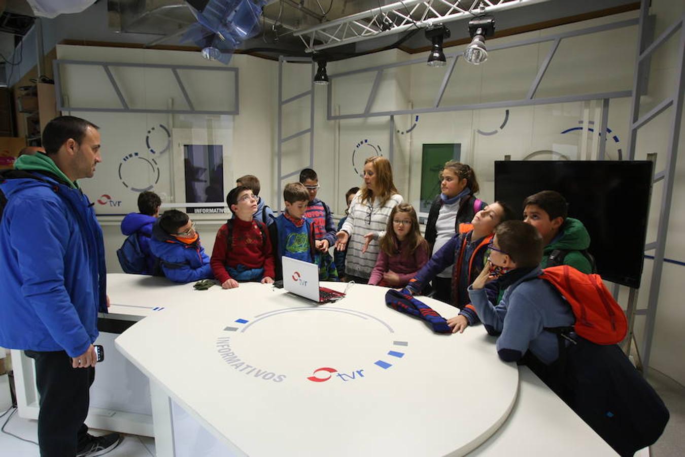 Visita de los alumnos del CRA Moncalvillo de Viguera