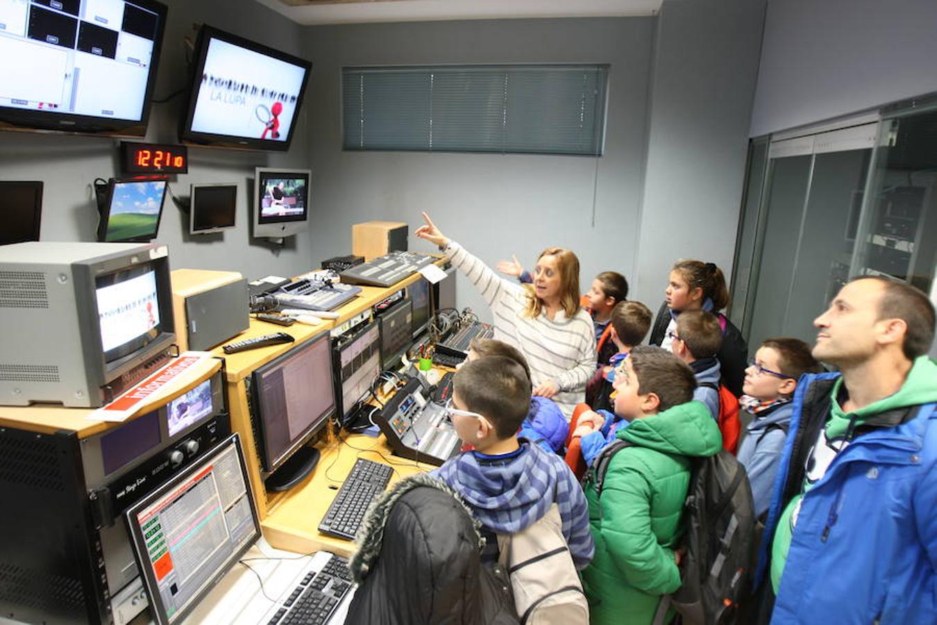 Visita de los alumnos del CRA Moncalvillo de Viguera