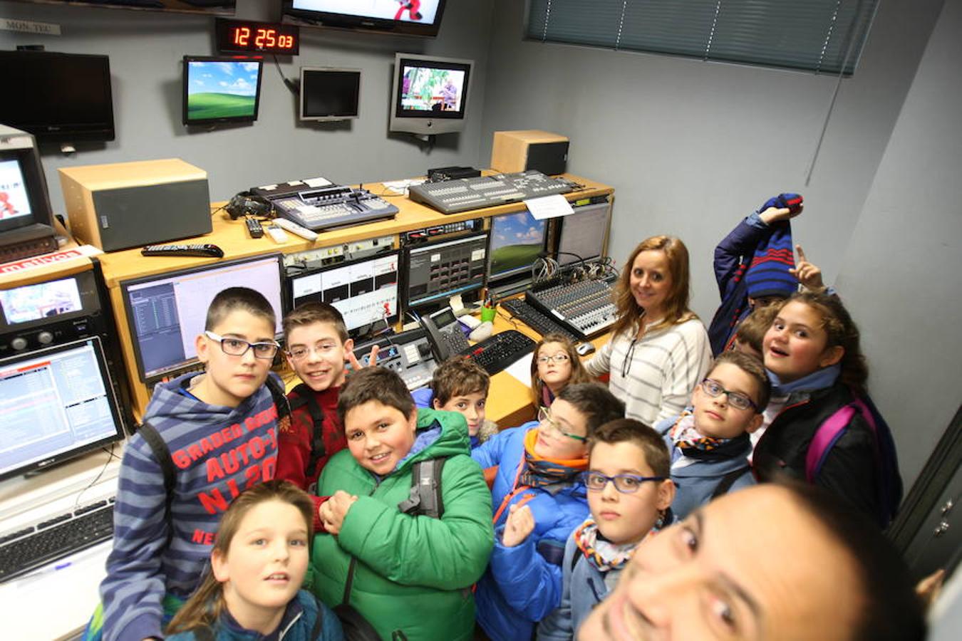 Visita de los alumnos del CRA Moncalvillo de Viguera