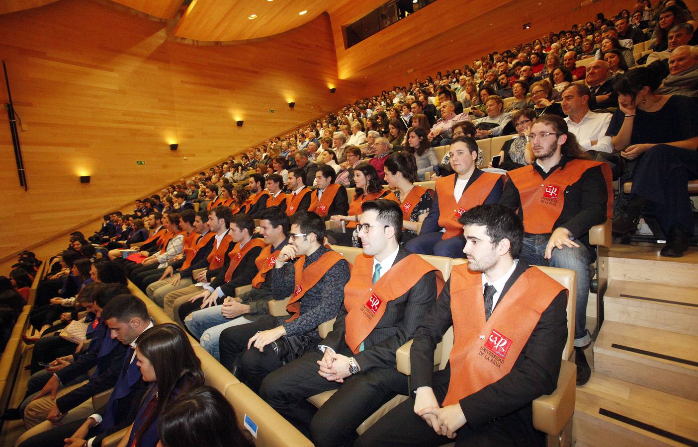 Acto de graduación de la facultad de Ciencia y Tecnología de la Universidad de La Rioja