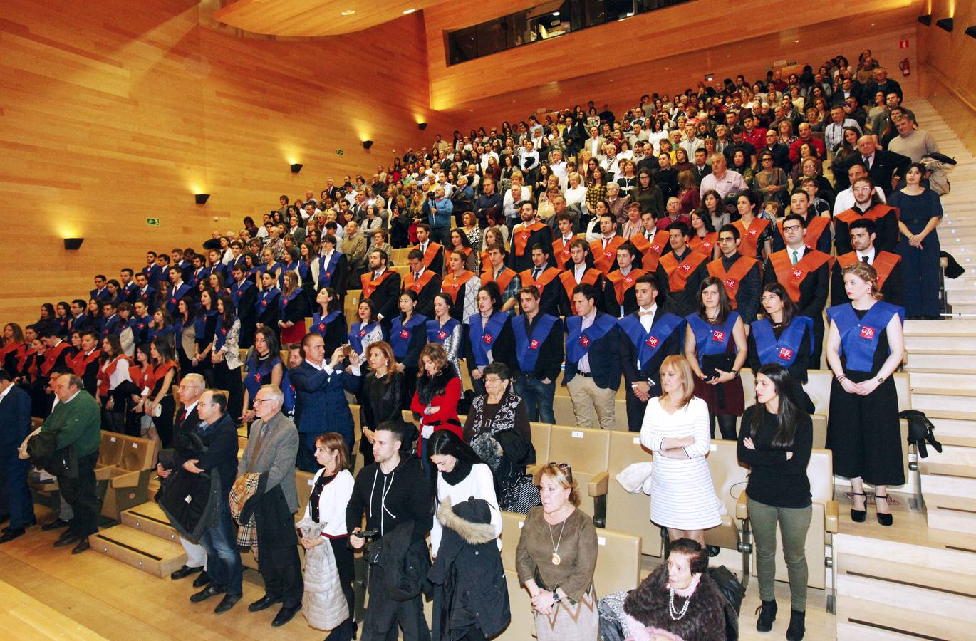 Acto de graduación de la facultad de Ciencia y Tecnología de la Universidad de La Rioja