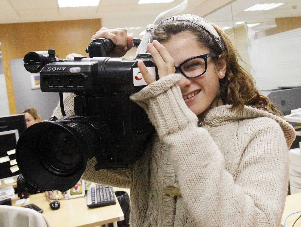 Los alumnos de 5º de Primaria del Colegio Salesianos Domingo Savio de Logroño visitan la multimedia de Diario LA RIOJA
