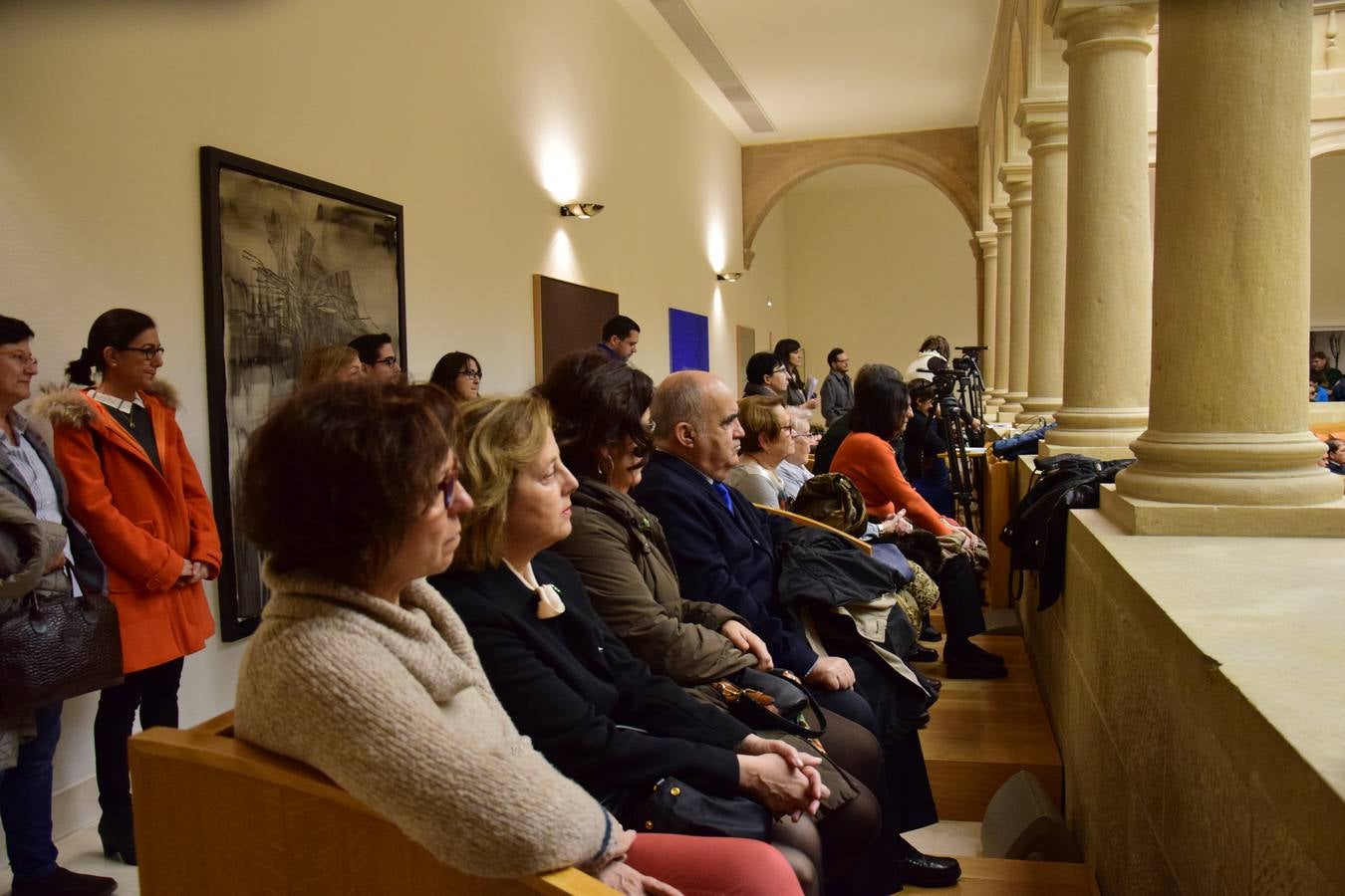 Acto del Día de la Discapacidad en el Parlamento riojano