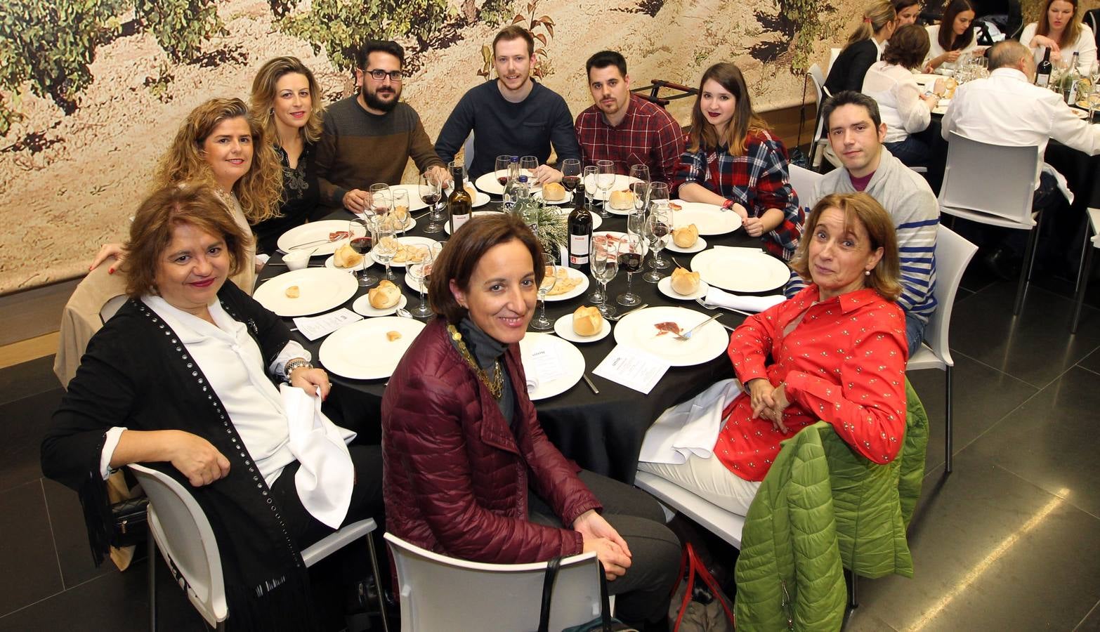 Multitudinaria comida navideña de la UNIR