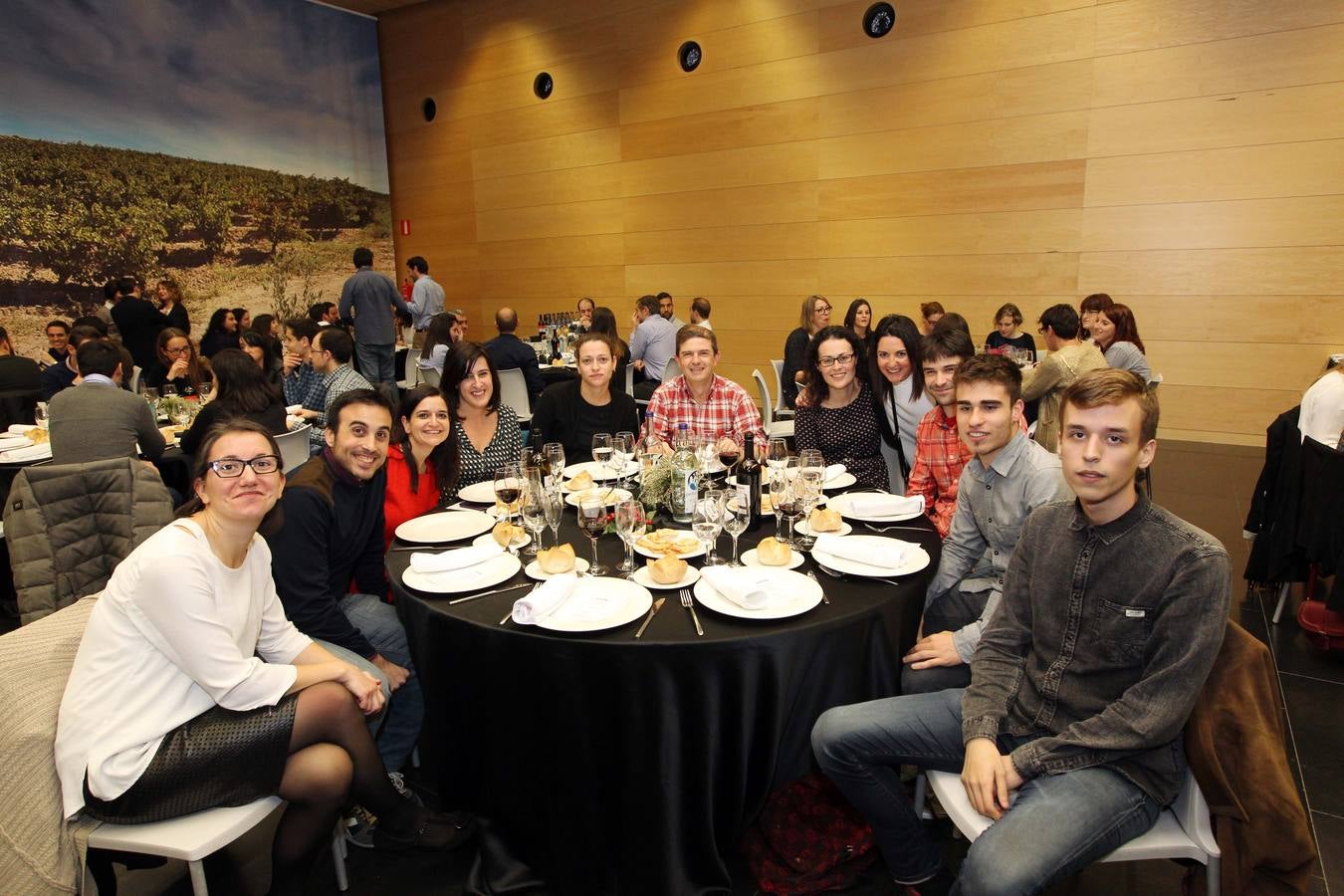 Multitudinaria comida navideña de la UNIR