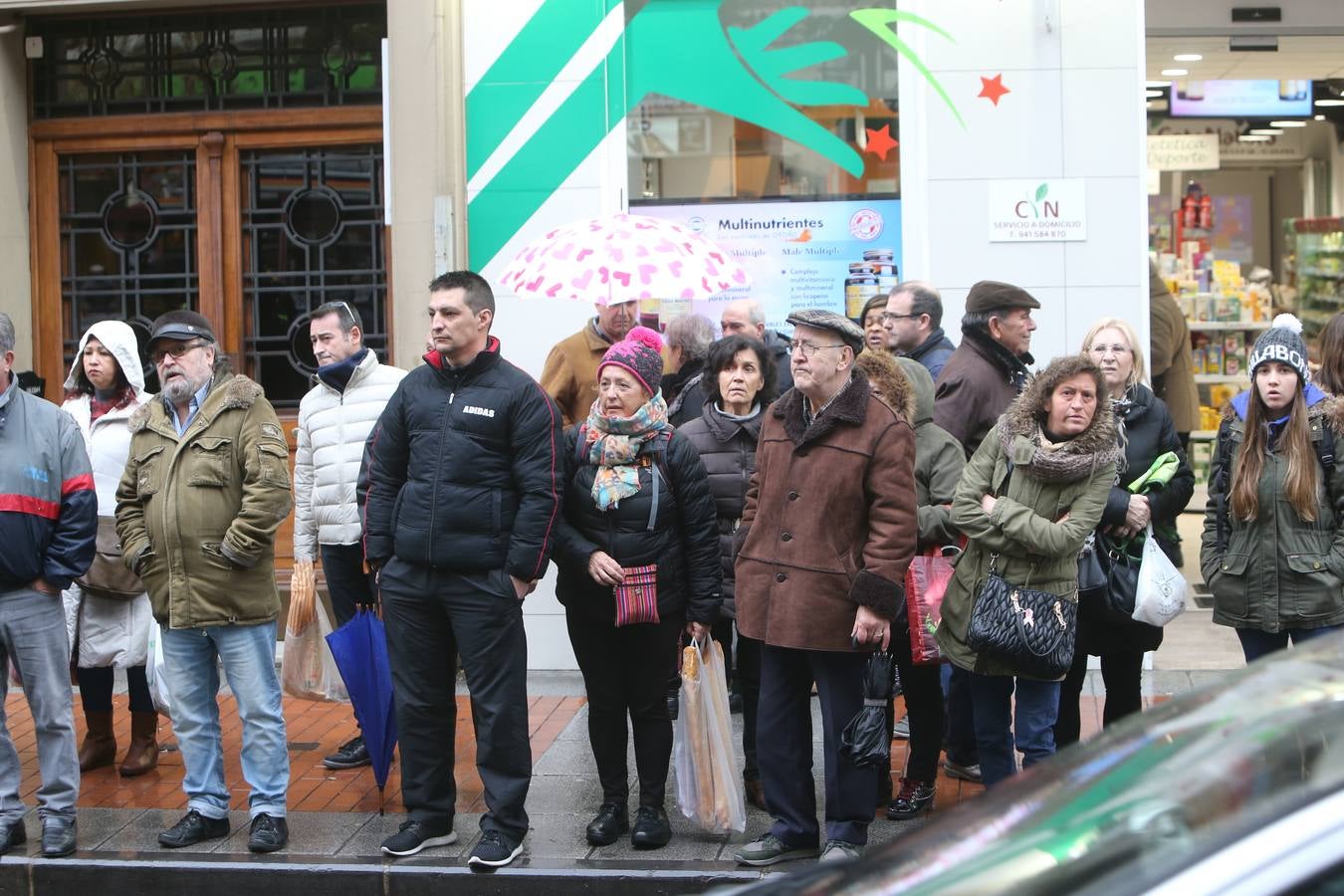 Tenso desahucio en Logroño