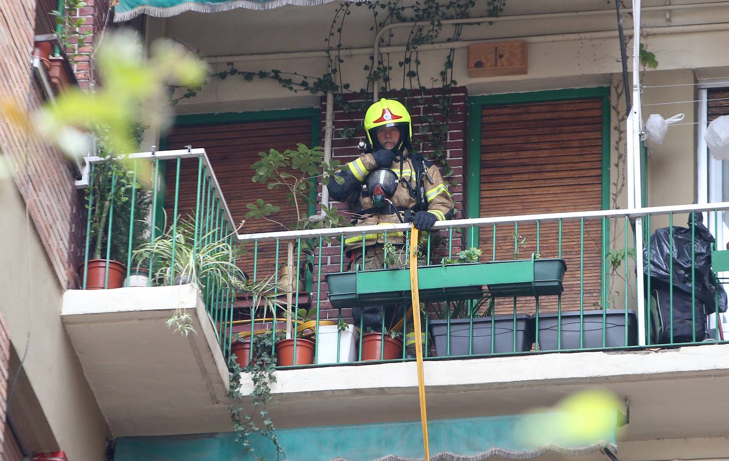 Tenso desahucio en Logroño