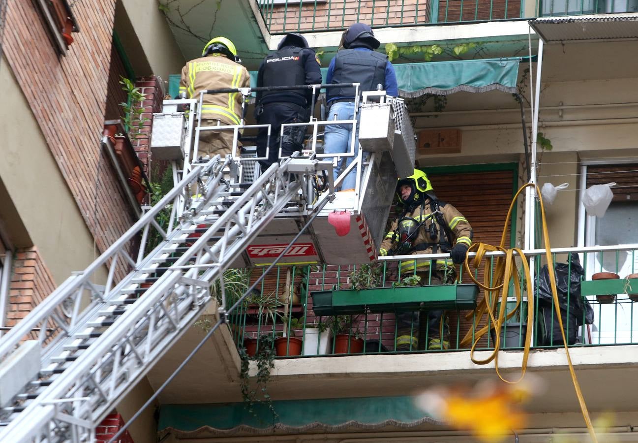 Tenso desahucio en Logroño