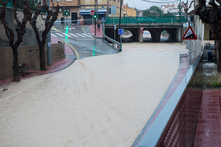 El temporal más importante en Murcia desde que se tienen registros