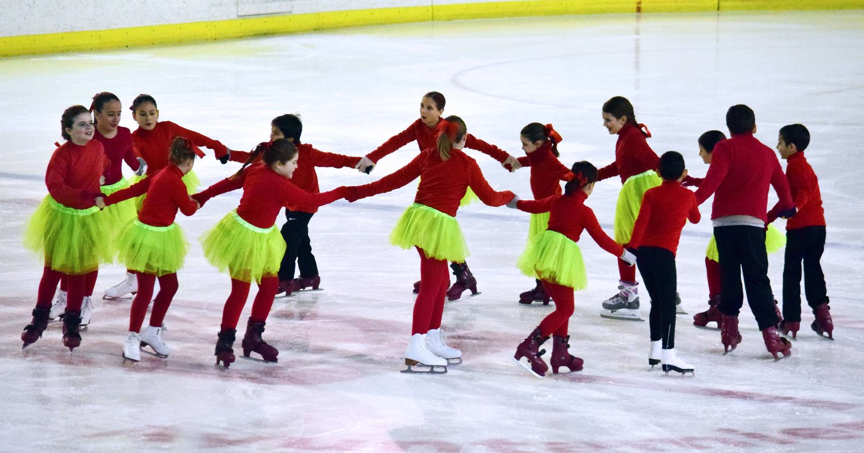 Una tarde de patinaje sobre hielo en Lobete