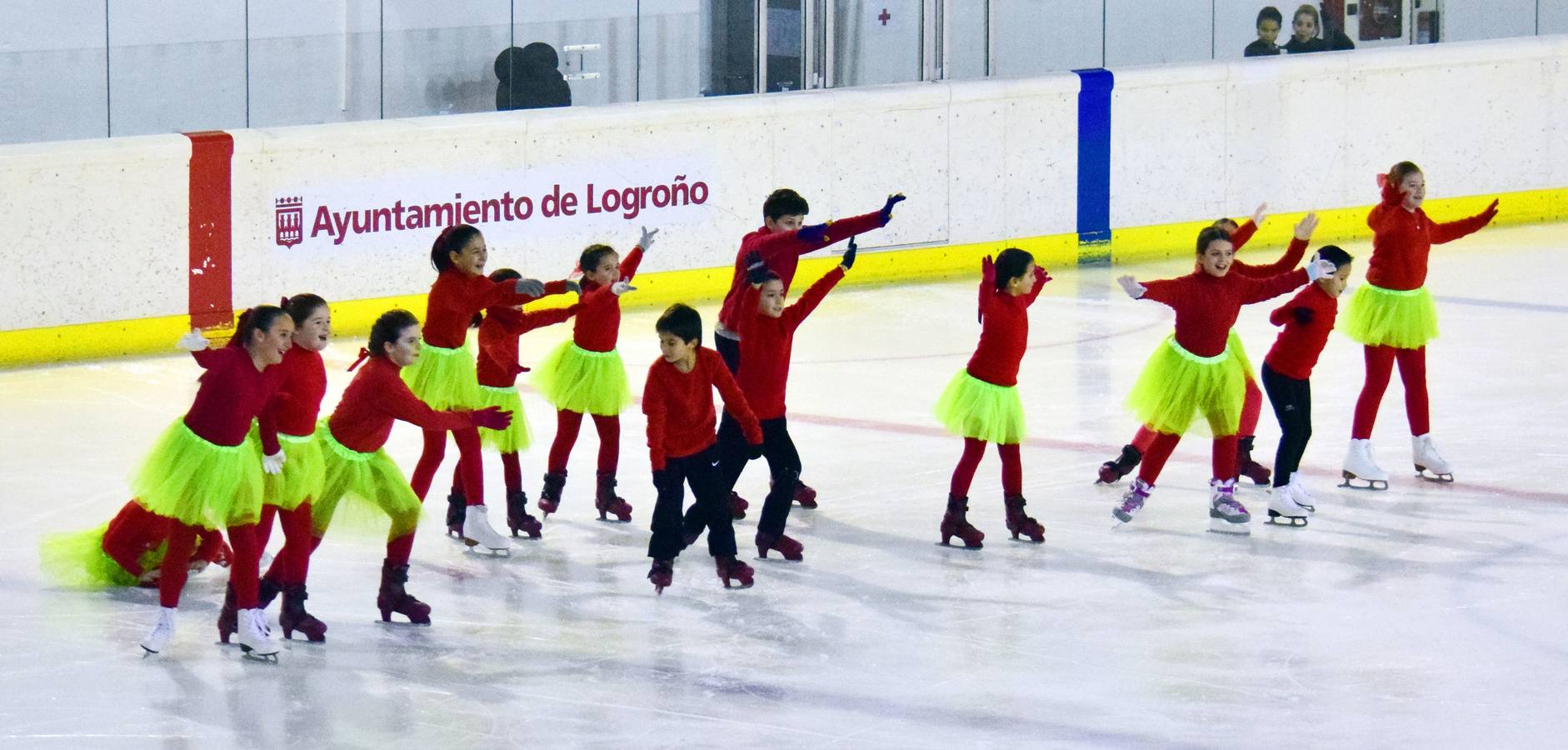 Una tarde de patinaje sobre hielo en Lobete