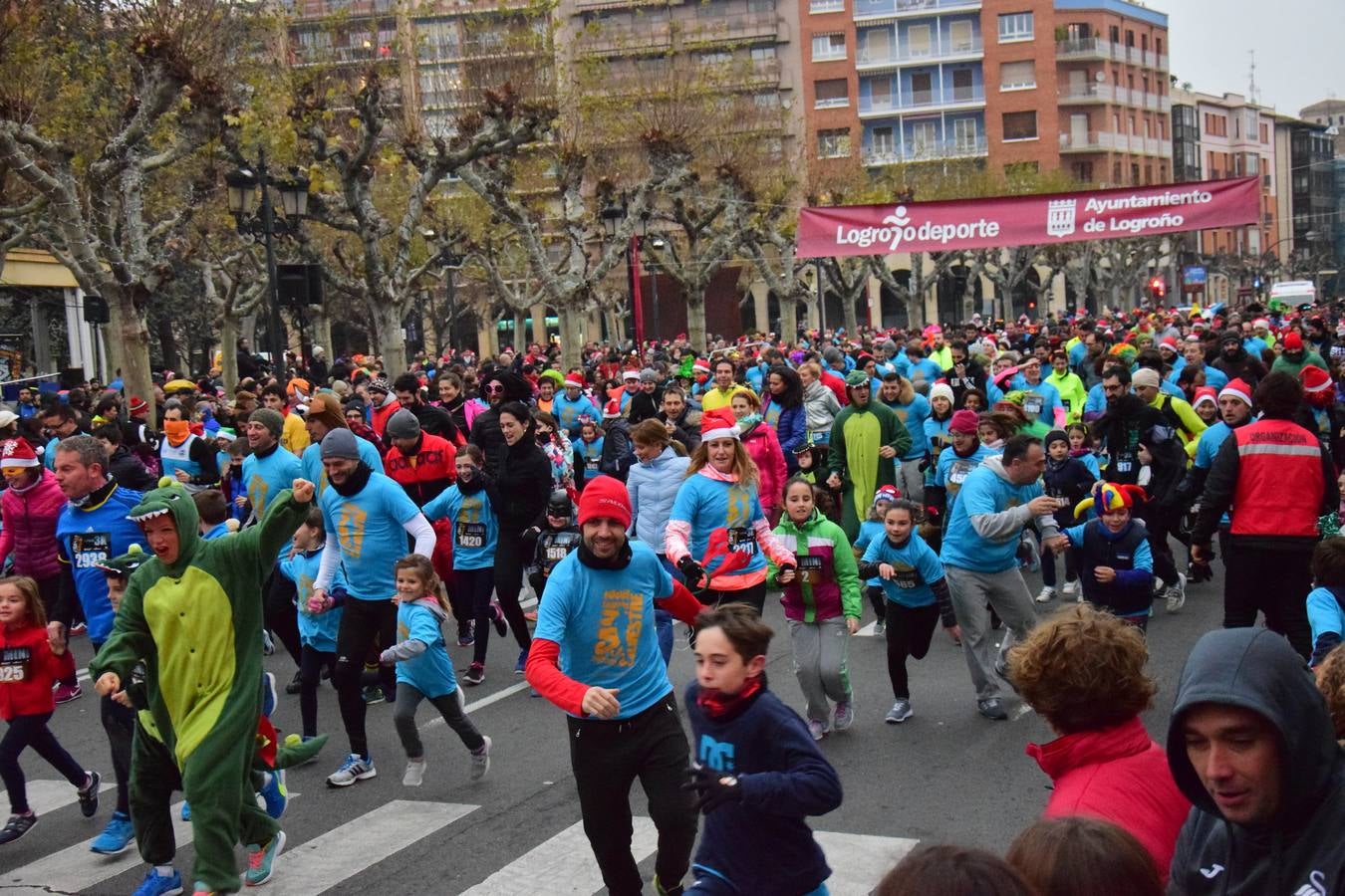 San Silvestre infantil en Logroño