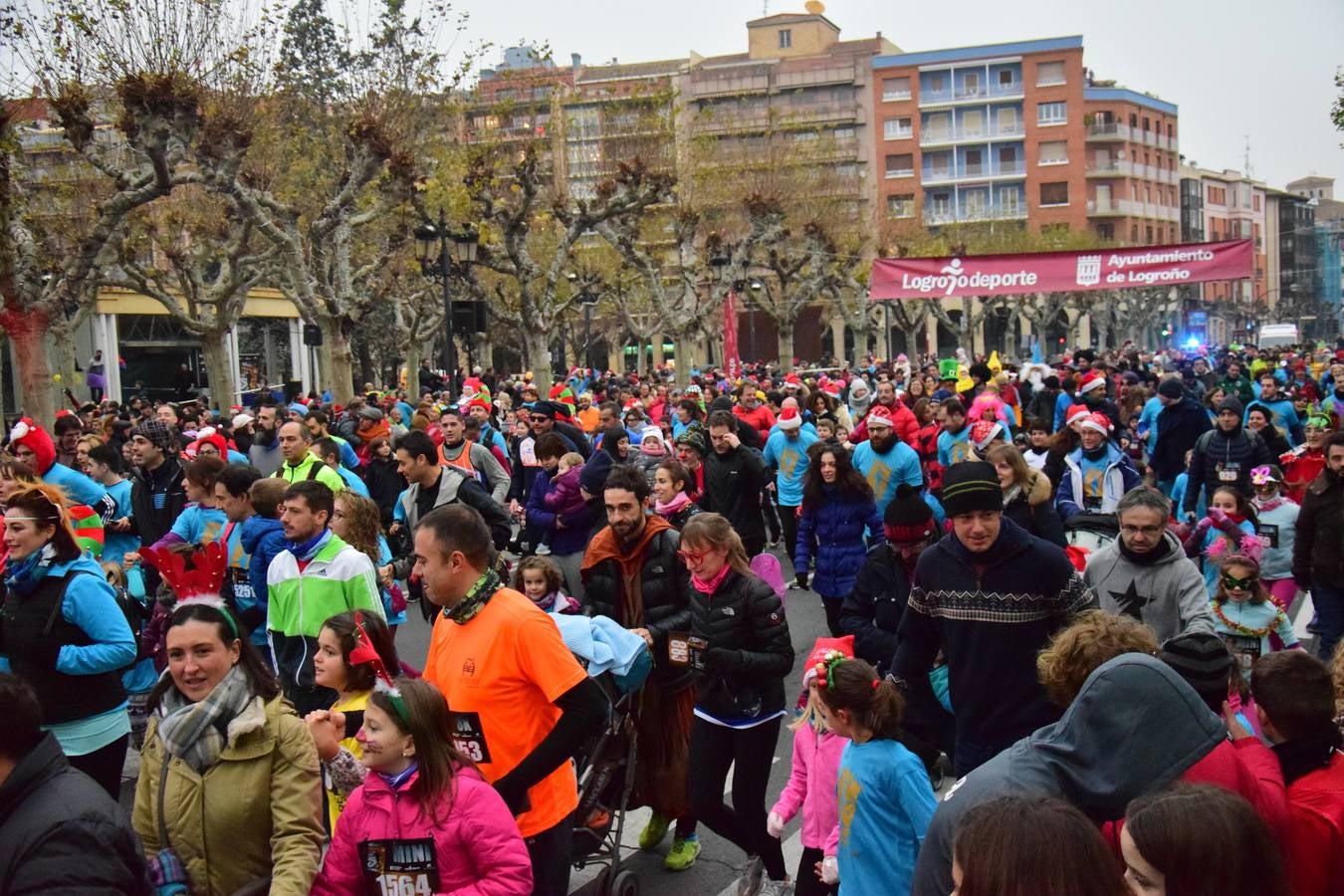 San Silvestre infantil en Logroño