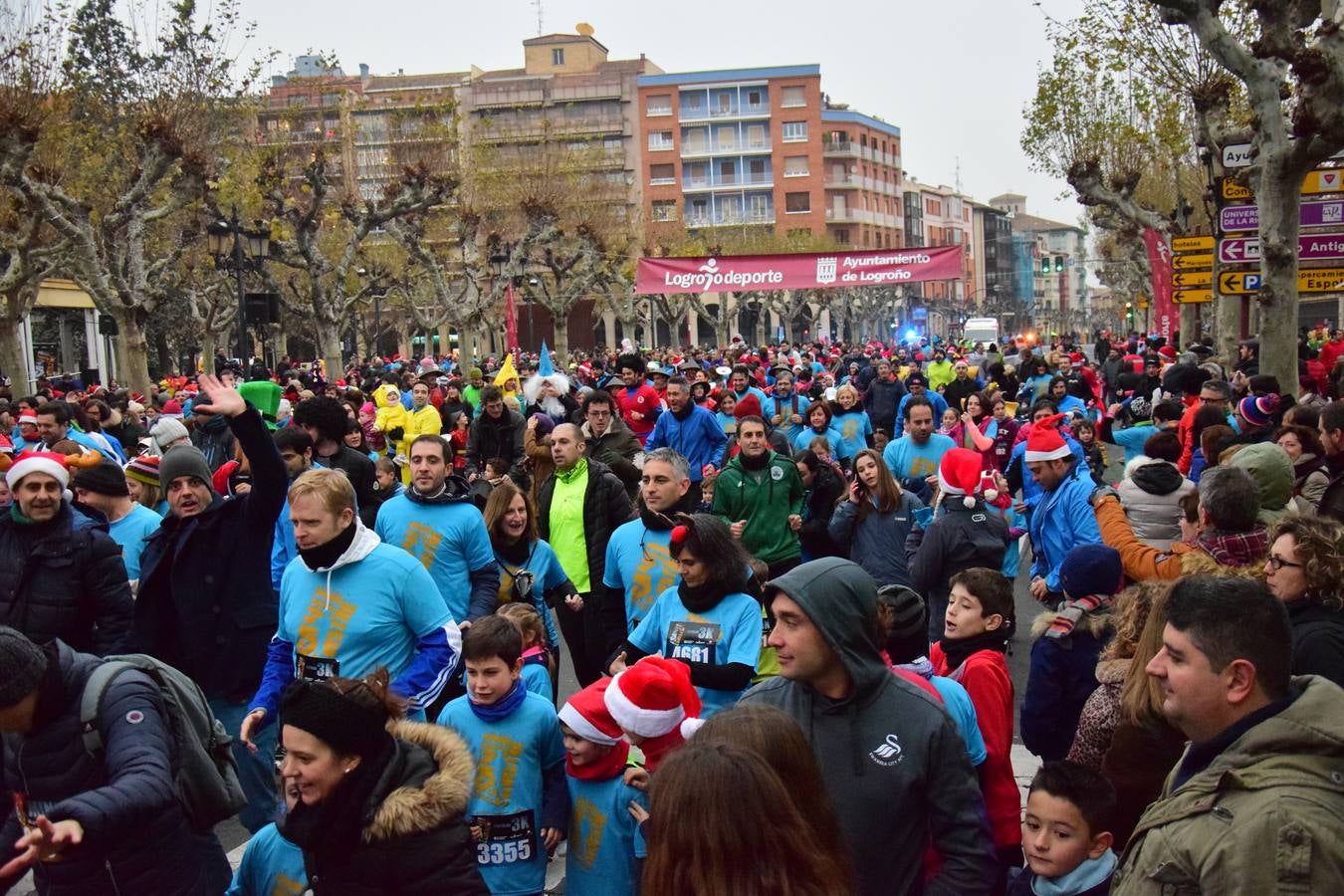 San Silvestre infantil en Logroño