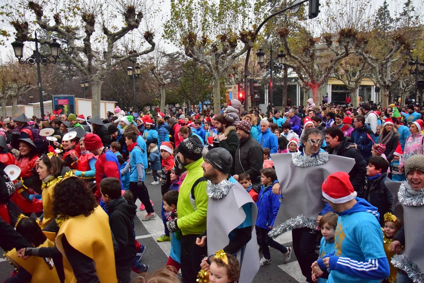 San Silvestre infantil en Logroño