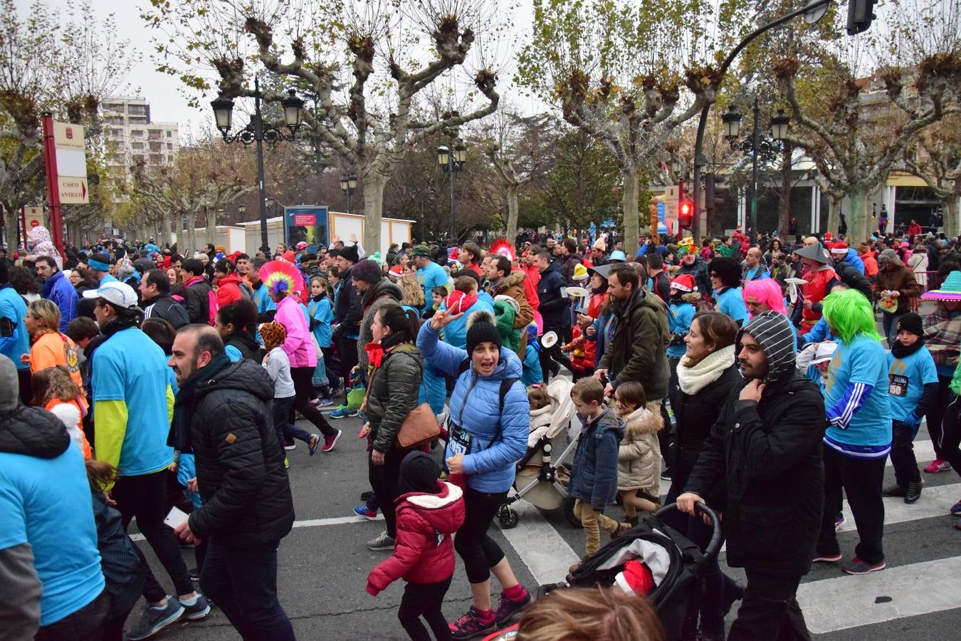 San Silvestre infantil en Logroño