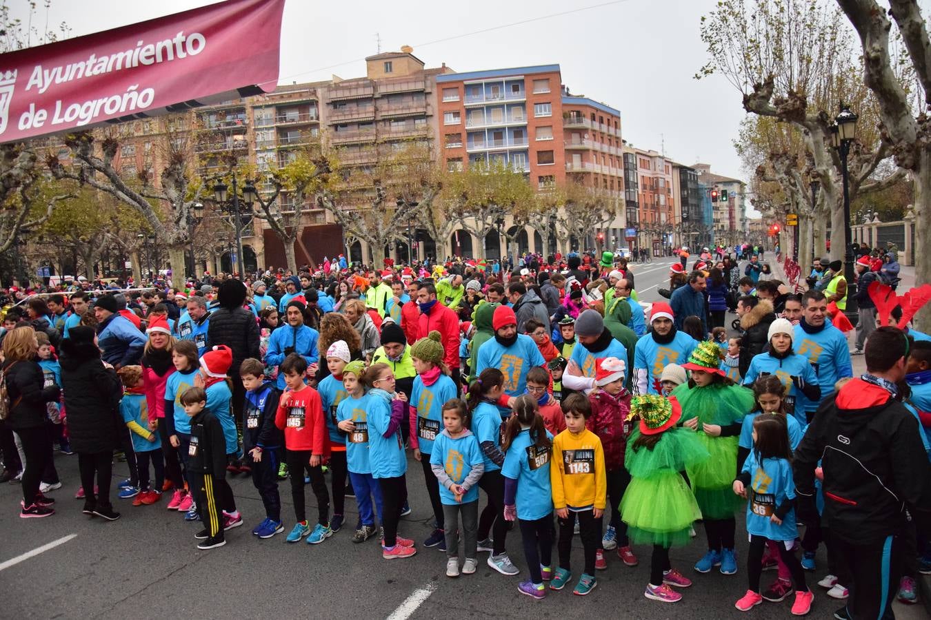 San Silvestre infantil en Logroño