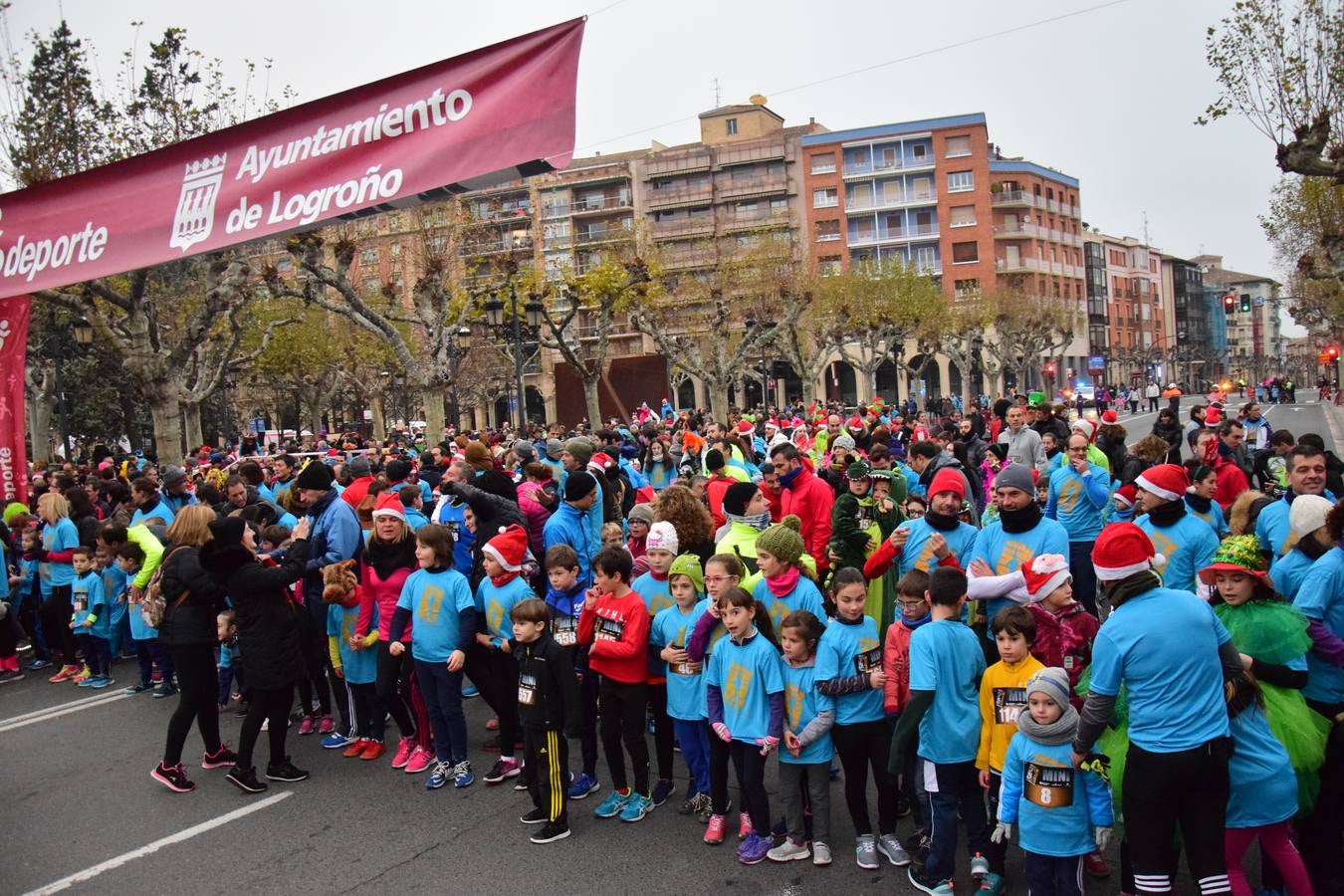 San Silvestre infantil en Logroño