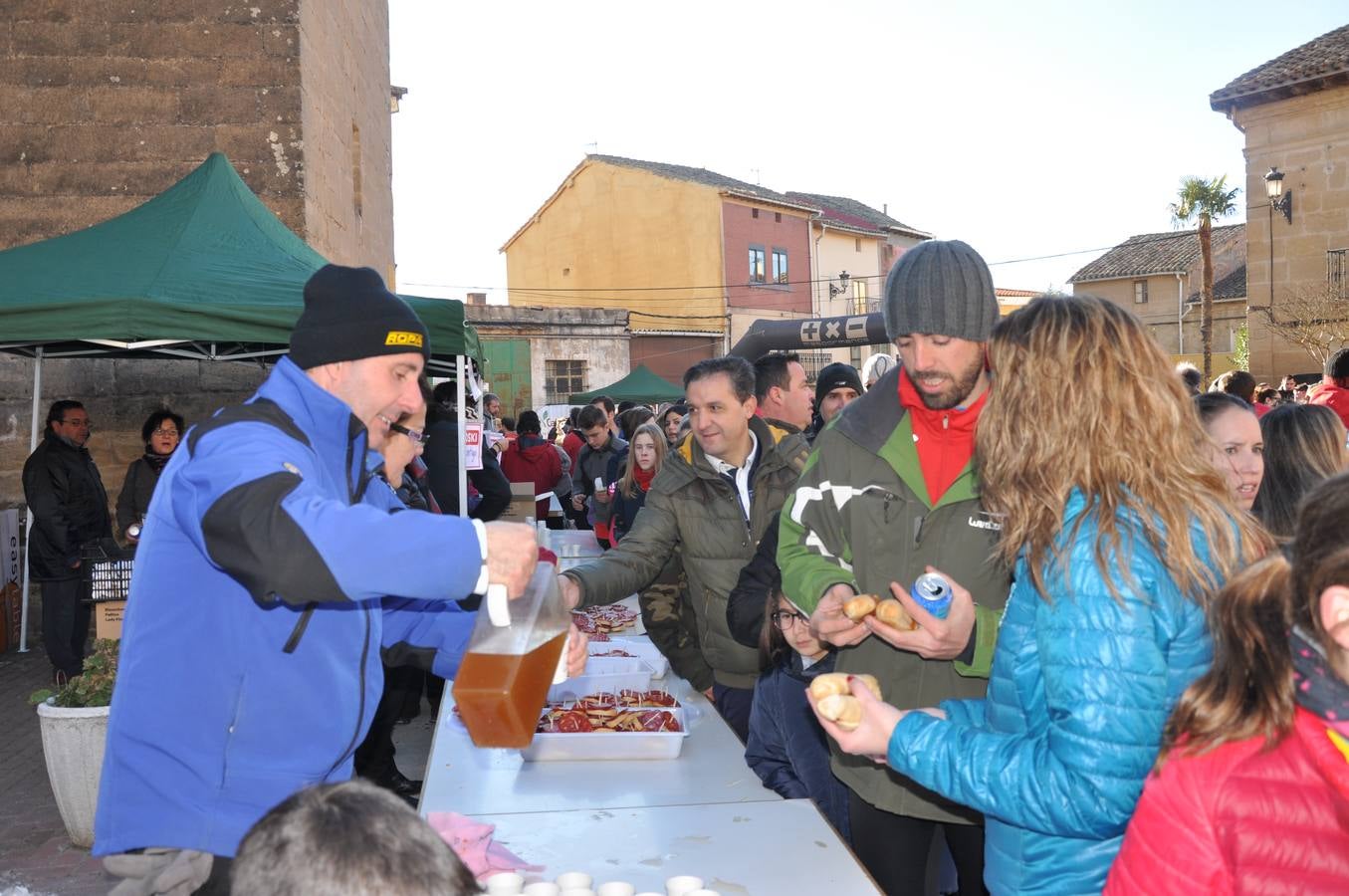 Primera edición de la carrera solidaria &#039;Rodezno corre contra el cáncer infantil&#039;