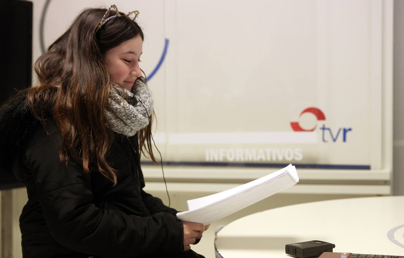 Los alumnos de 5º de Primaria del Colegio logroñés Adoratrices visitan la multimedia de Diario LA RIOJA