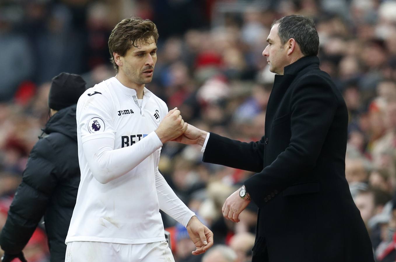 Fernando Llorente toma Anfield