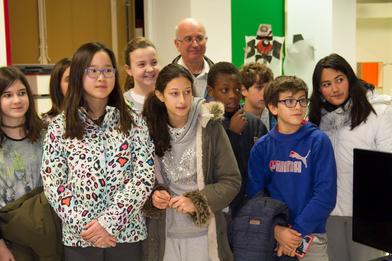 Los alumnos de 6º A del CEIP Las Gaunas visitan la multimedia de Diario LA RIOJA