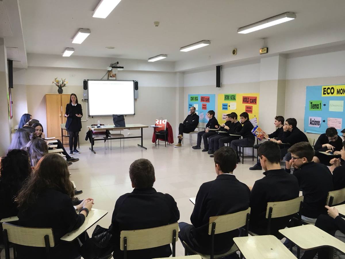 Charlas &#039;Salud, nutrición y deporte&#039; en el colegio Agustinas de Logroño