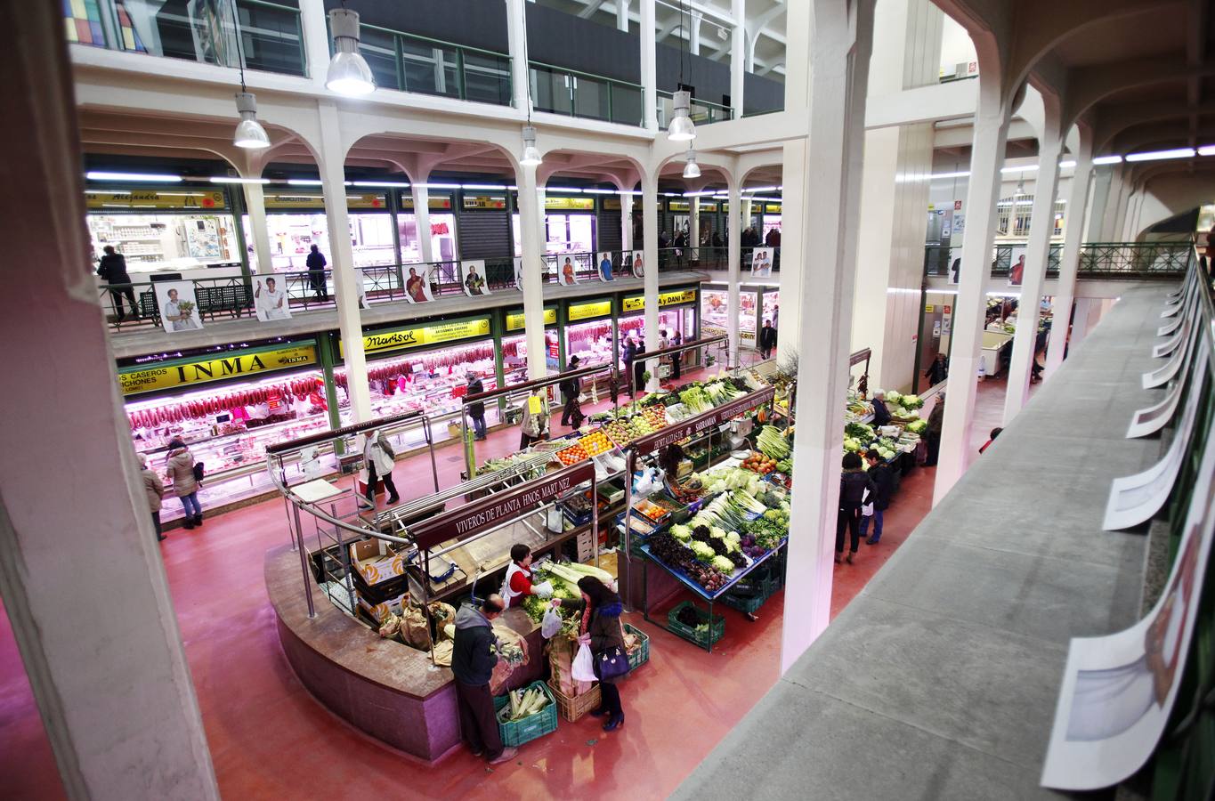 La Plaza de Abastos de Logroño ha celebrado San Blas