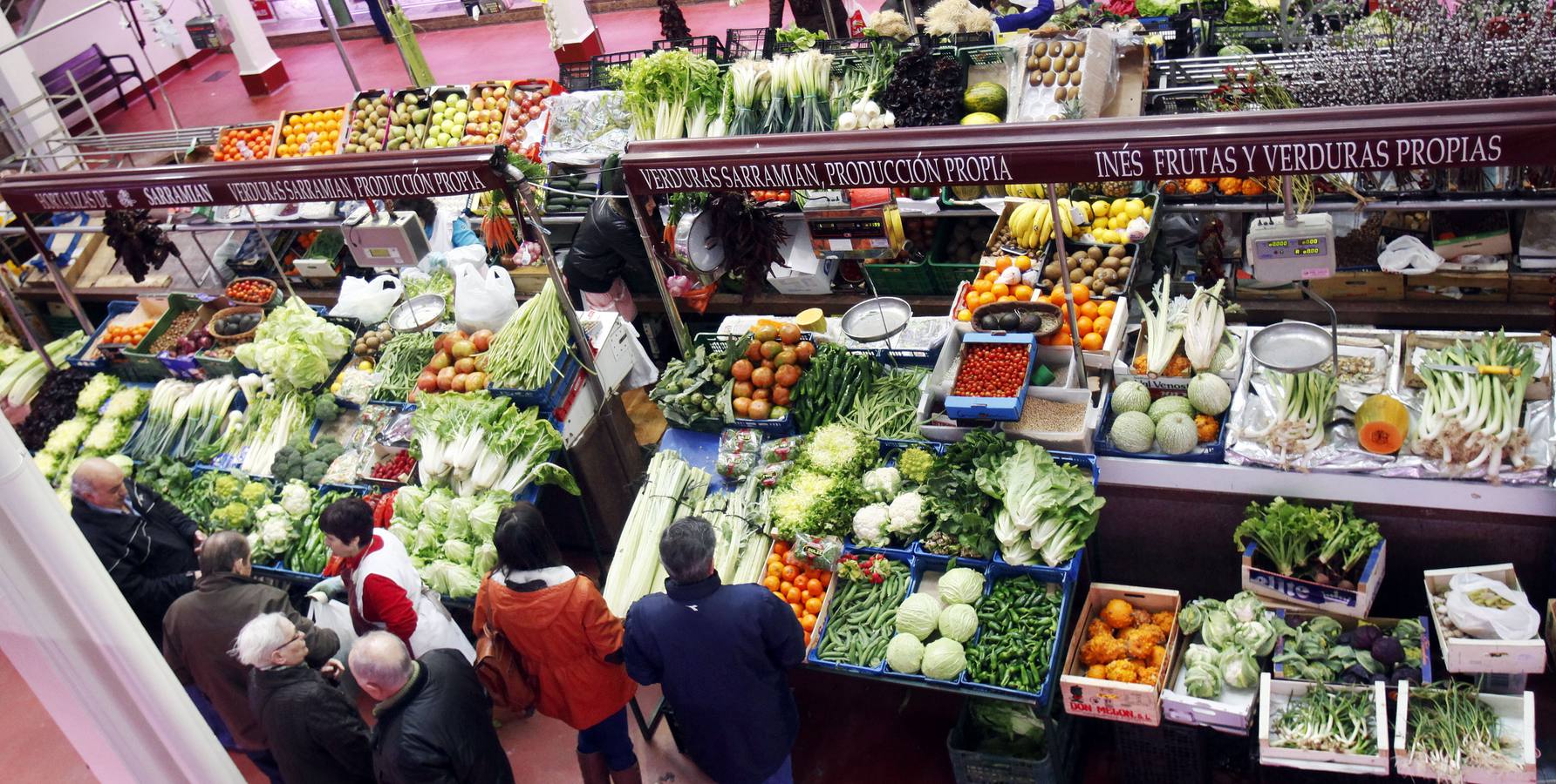 La Plaza de Abastos de Logroño ha celebrado San Blas