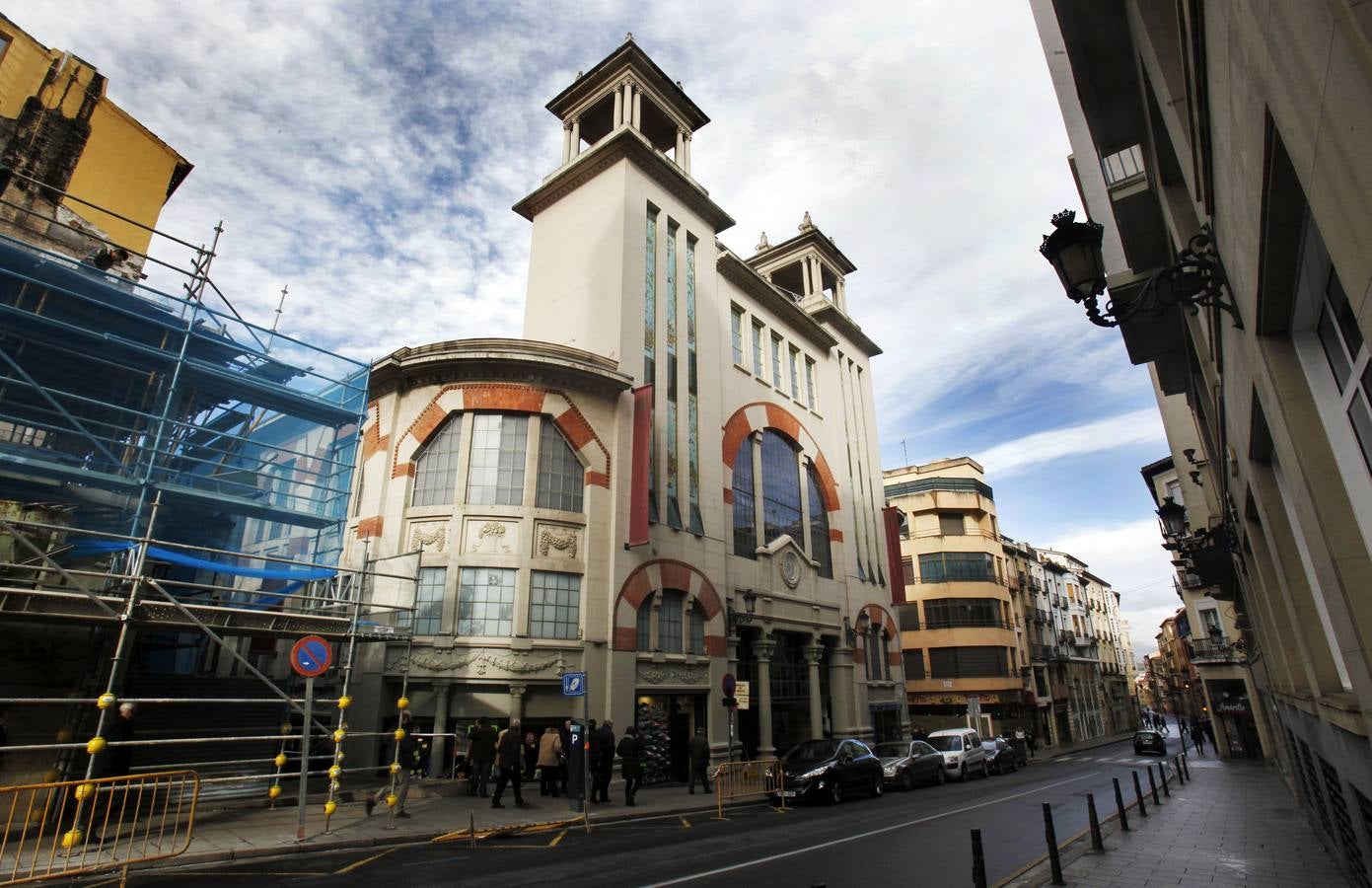 La Plaza de Abastos de Logroño ha celebrado San Blas