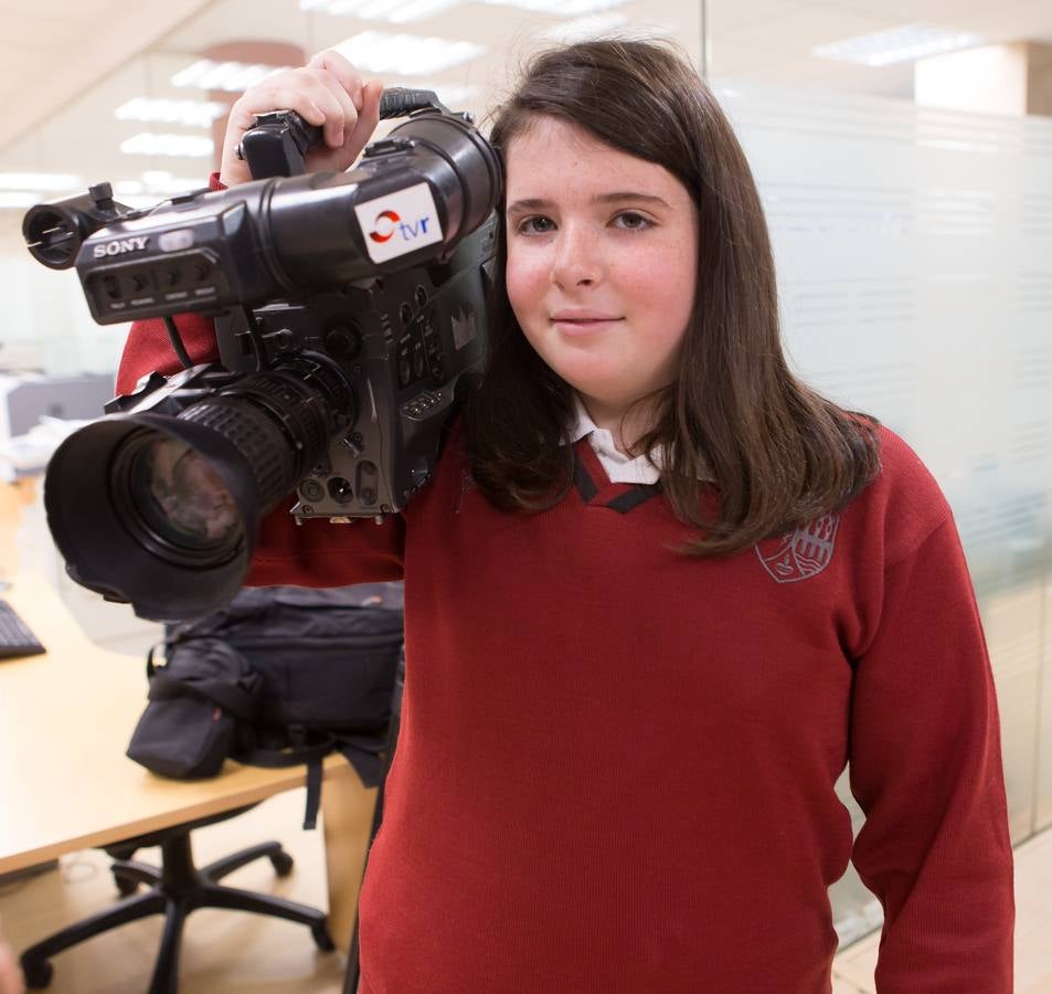 Los alumnos de 6º A de Jesuitas visitan la multimedia de Diario LA RIOJA