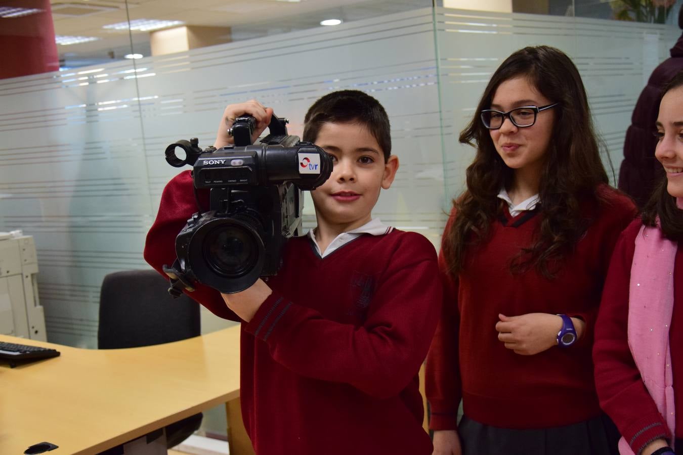 Visita de los alumnos de Jesuitas