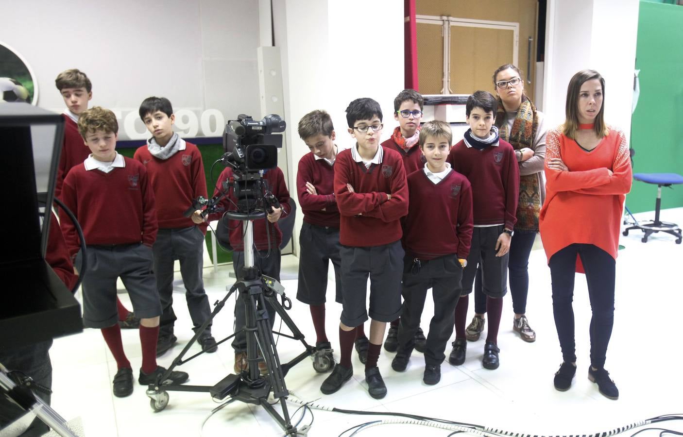 Los alumnos de 6º D de Jesuitas visitan la multimedia de Diario LA RIOJA