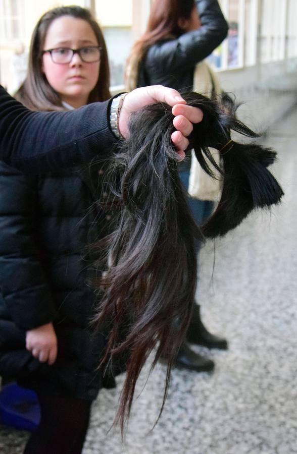 La APA de Escolapios promueve &#039;Cabellos por sonrisas&#039;