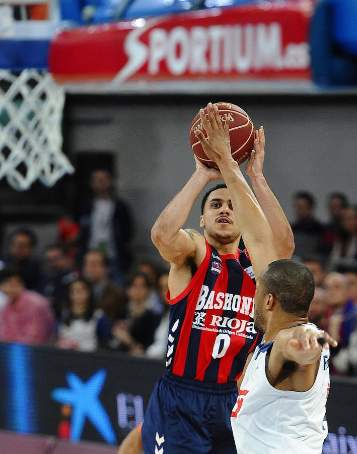 El Baskonia-Real Madrid, en imágenes